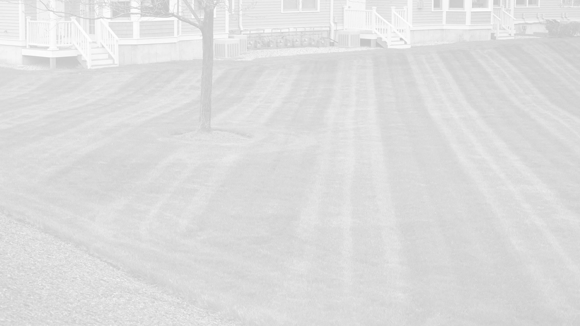 Professionally mowed lawn by Luke's Lawn Care & Landscaping in McMurray, PA.